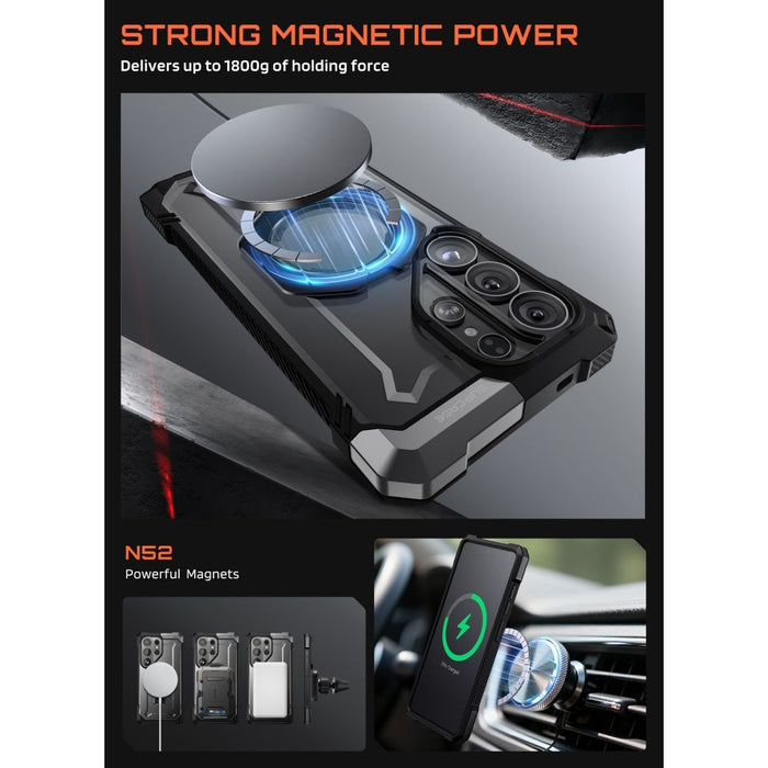 Supcase UB Grip Mag MagSafe Case for Samsung Galaxy S26 Ultra - Black