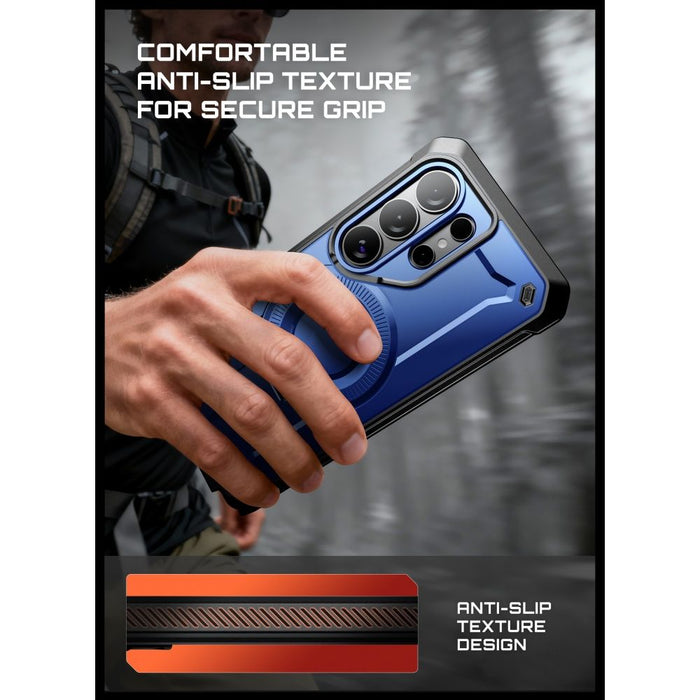Supcase Unicorn Beetle Pro Mag MagSafe 2-set Case for Samsung Galaxy S26 Ultra - Black and Navy Blue