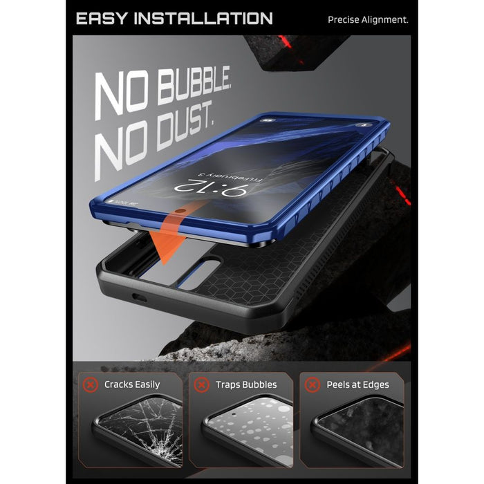 Supcase Unicorn Beetle Pro Mag MagSafe 2-set Case for Samsung Galaxy S26 Ultra - Black and Navy Blue