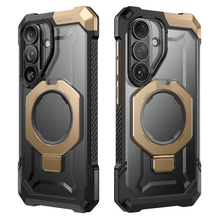 Supcase UB Grip Mag MagSafe Case for Samsung Galaxy S26 - Black and Brown