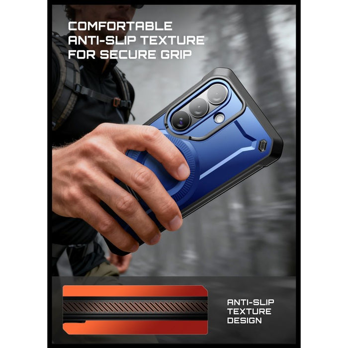 Supcase Unicorn Beetle Pro Mag MagSafe 2-Set Case for Samsung Galaxy S26 - Navy Blue and Black