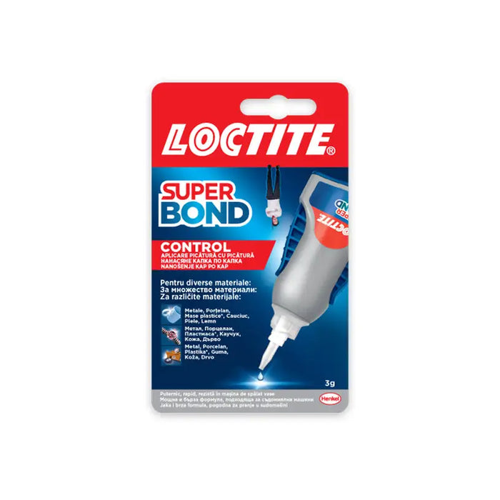 SUPER BOND CONTROL PRECISION SECOND ADHESIVE 3 G LOCTITE - Лепила<<<Лепила и ленти<<<Бои и