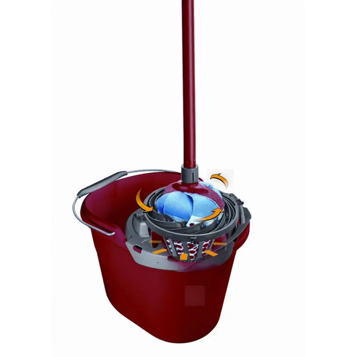SUPER BUCKET WITH WRENCH 10 L VILEDA - Продукти за почистване<<<Домашни потреби<<<Кухня<<<Praktiker&&&Мопове и