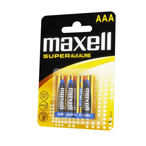 Superalkaline batteries MAXELL LR03 XL /4 pcs. in packaging/ 1.5V - Батерии<<<Батерии и зарядни у-ва<<<ValiAPI