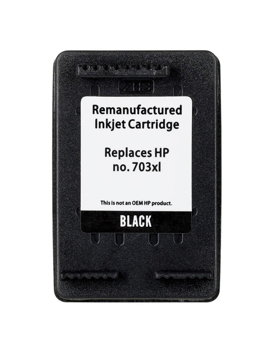 Superbulk printer ink HP B-H703BK (replacement HP 703 CD887) standard black