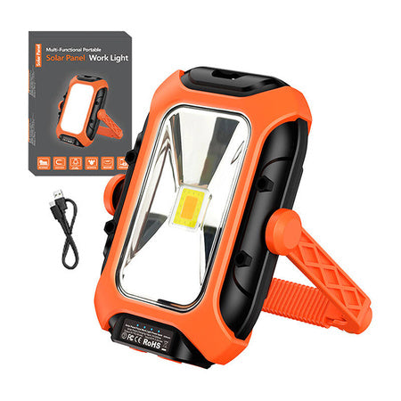 Workshop lamp with solar panel Superfire GM05 - 500 lm, powerbank.
