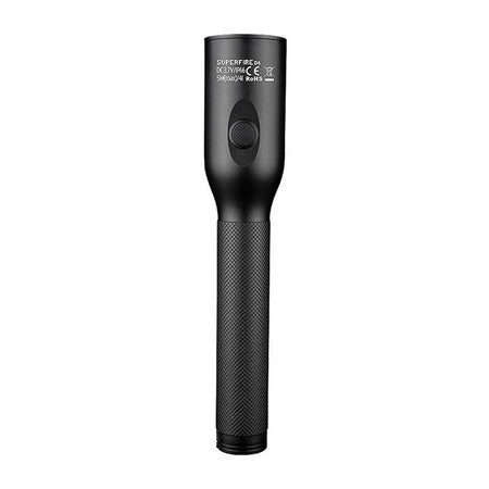 Superfire D6 flashlight, 220 lm, 210 m range, 4 modes
