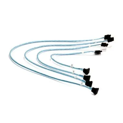 Supermicro 4 x Round SATA cable 0.56 m Black Blue White - AdaptersKBA-ADA<<<Cables and adaptersKBA<<<ActionPL