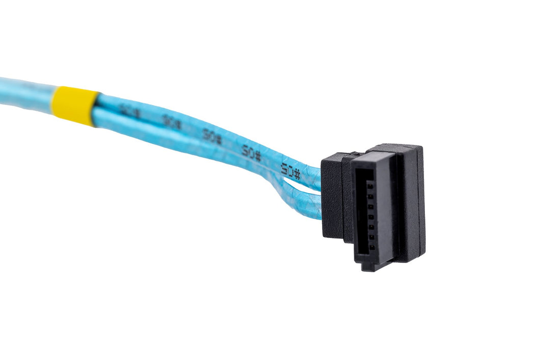 Supermicro 4 x Round SATA cable 0.56 m Black, Blue, White
