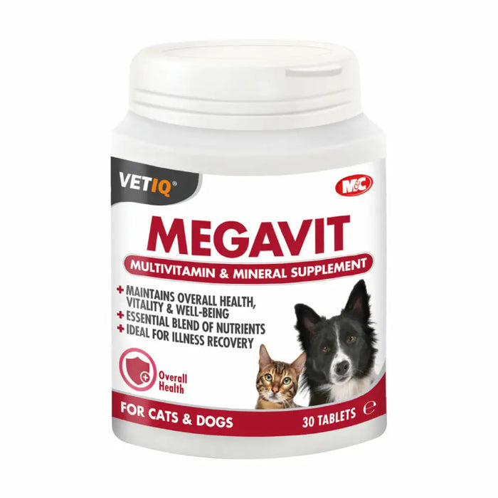 Supplements and vitamins Mark & Chappell VetIQ 30 tablets - Домашни Животни<<<Дом Градина<<<BigBuy&&&Хранене на домашни