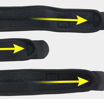 Supporting shrink sealing sleeve of breathable Corpofix JD7038 - Knee braces