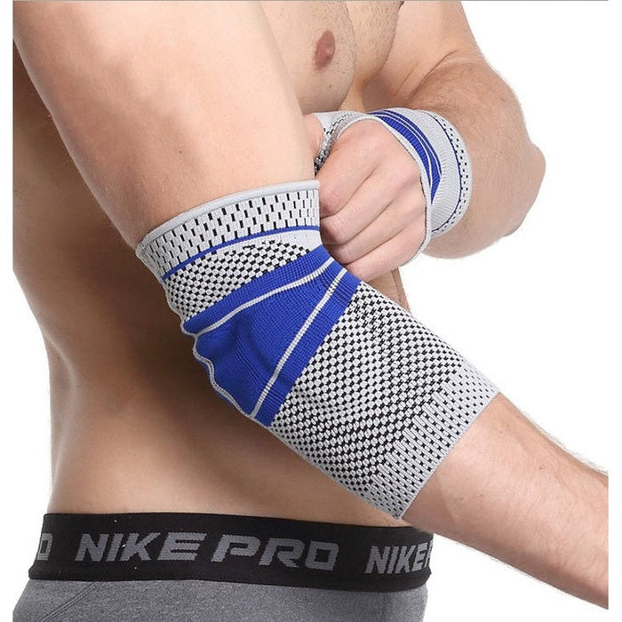 Supporting tightening elbow pad from a breathable fabric Corpofix JD-H04 - Health and beauty
