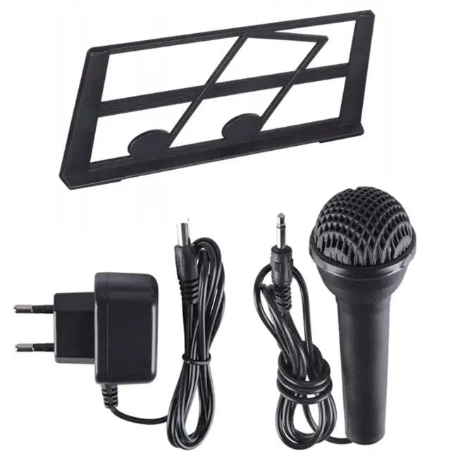 SUPRIMO 6109L - keyboard with microphone for learning to play designed for children