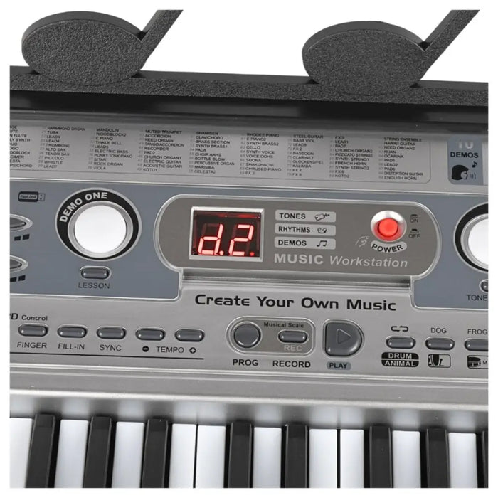 SUPRIMO 824 USB - keyboard with microphone for learning to play designed for children