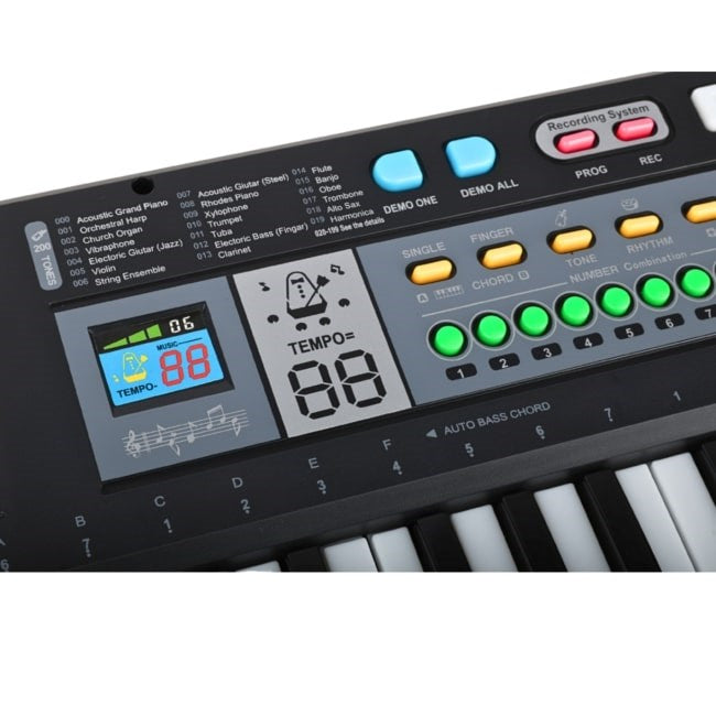 SUPRIMO 6109L - keyboard with microphone for learning to play, designed for children