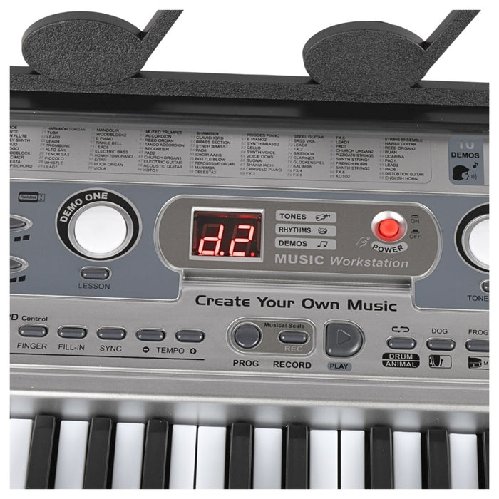 SUPRIMO 824 USB - keyboard with microphone for learning to play, designed for children