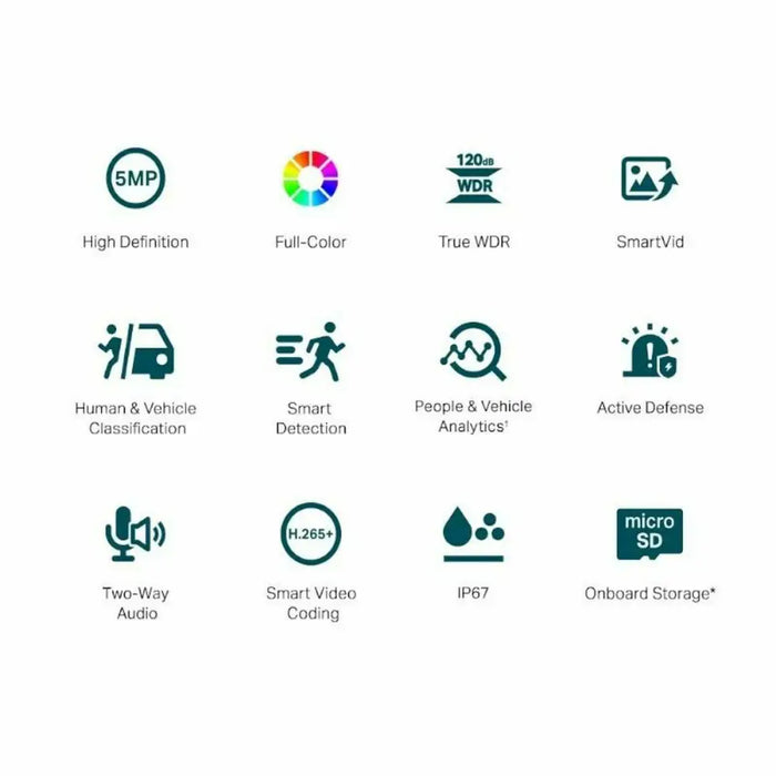 Surveillance Camcorder TP-Link VIGI C350(2.8MM) - Сигурност Удома<<<Дом Градина<<<BigBuy&&&Видеокамери за