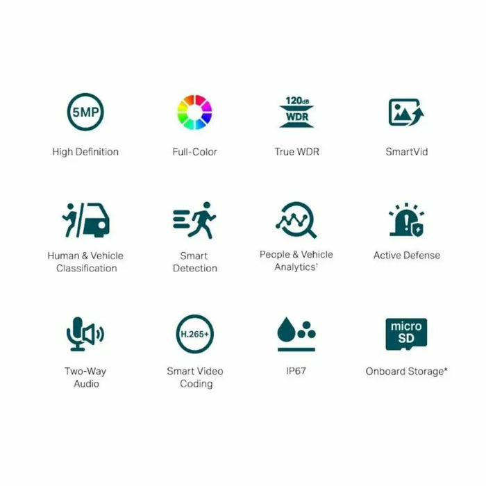 Surveillance Camcorder TP-Link VIGI C350(4MM) - Сигурност Удома<<<Дом Градина<<<BigBuy&&&Видеокамери за