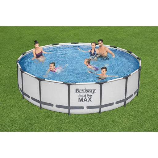 SWIMMING POOL F457X107CM BESTWAY 56488 - Басейни с рамка<<<Басейни плажни артикули и