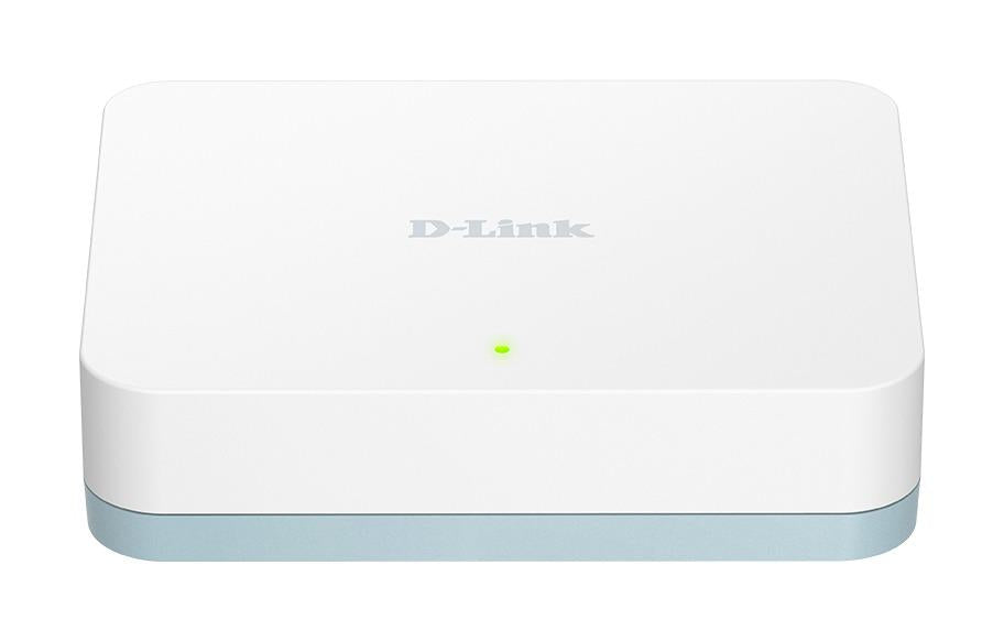 Switch D-Link DGS-1005D/E 5 ports 10/100/1000 Gigabit Desktop - Комутатор - Неуправляеми<<<Мрежи<<<Мрежи и умен