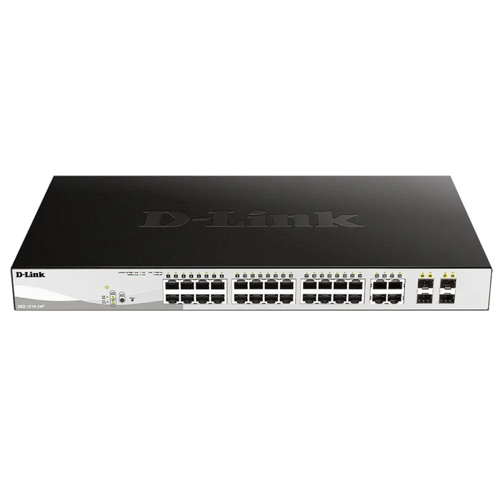 Switch D-Link DGS-1210-24P/E - Суичове - с контрол<<<Мрежово