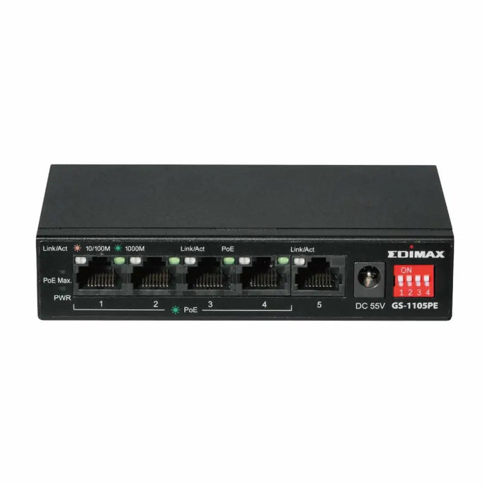 Switch Edimax GS-1105PE - Компютър Мрежи и компоненти<<<Компютри| Електроника<<<BigBuy&&&Суичове<<<Компютър Мрежи и