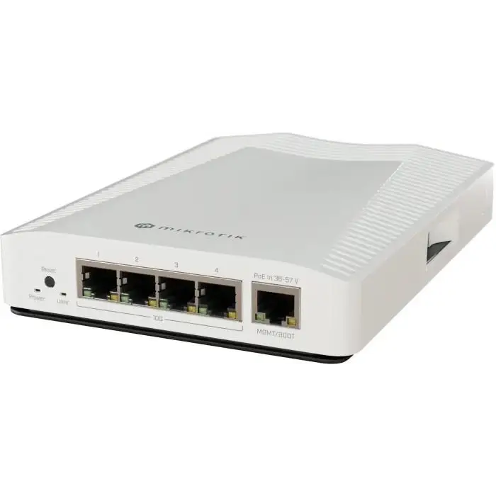 Switch MikroTik -CRS304-4XG-IN 1 x Gigabit Ethernet ports 4 x 10G PoE in:802.3af/at - Суичове - с контрол<<<Мрежово