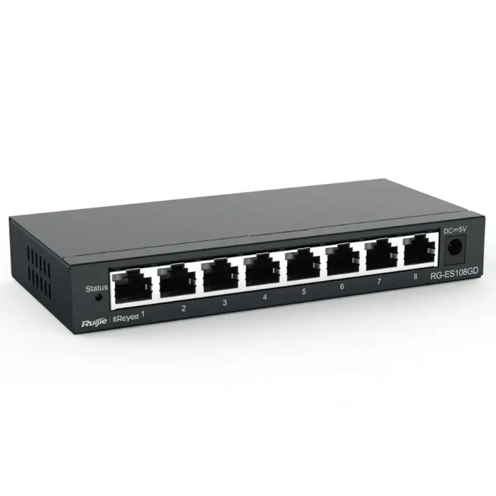 Switch Ruijie RG-ES108GD - Компютър Мрежи и компоненти<<<Компютри| Електроника<<<BigBuy&&&Суичове<<<Компютър Мрежи и