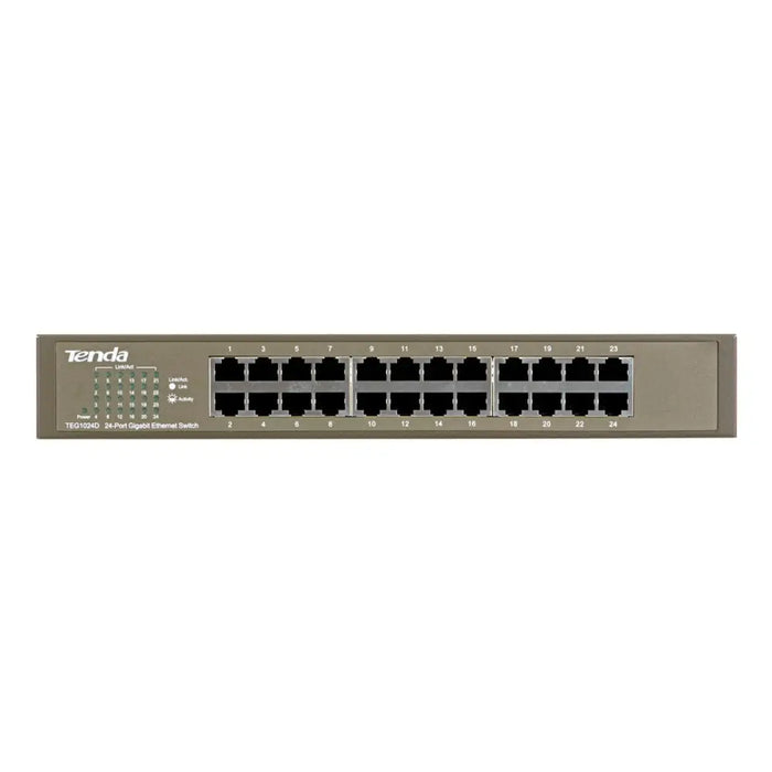 Switch Tenda TEG1024D RJ45 x 24 - SwitchesKIL-SWI<<<CommunicationKIL<<<ActionPL&&&Компютър Мрежи и