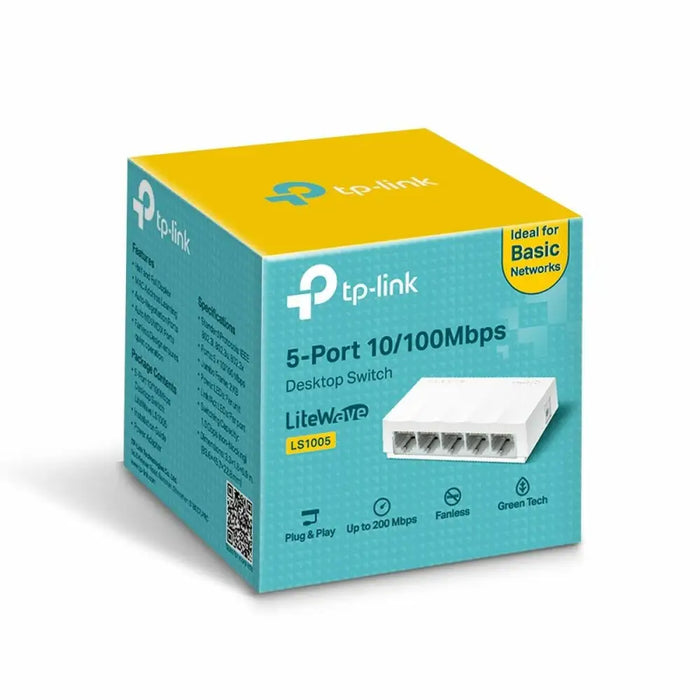 Switch TP-Link LS1005 - Суичове<<<Компютър Мрежи и компоненти<<<Компютри|