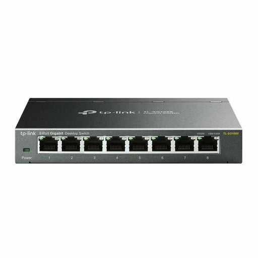 Switch TP-Link TL-SG108S RJ-45 x 8 Black - Компютър Мрежи и компоненти<<<Компютри|