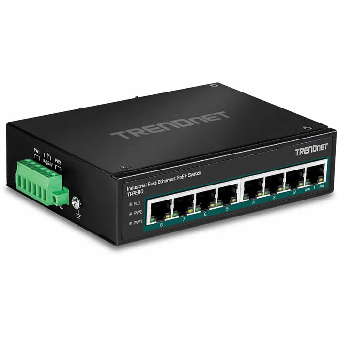 Switch Trendnet TI-PE80 1.6 Gbps - Компютър Мрежи и компоненти<<<Компютри| Електроника<<<BigBuy&&&Суичове<<<Компютър