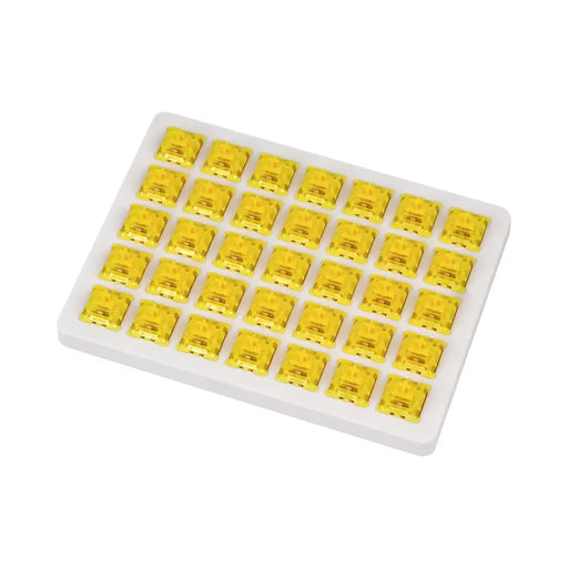 Switches for mechanical keyboard Keychron Gateron Phantom Yellow Switch Set of 35 pieces - Геймърски