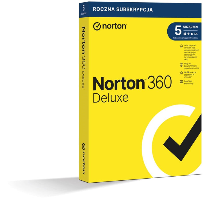 NortonLifeLock Norton 360 Deluxe 1 year(s)