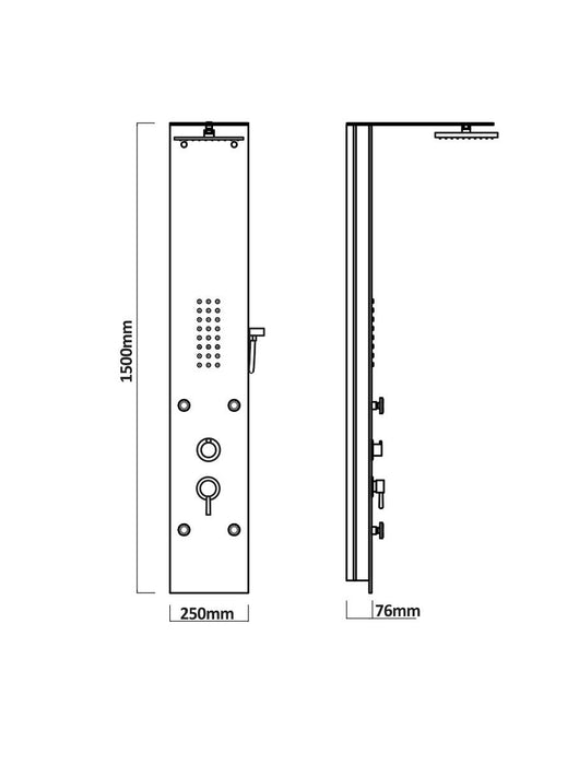 SHOWER PANEL CF-6352