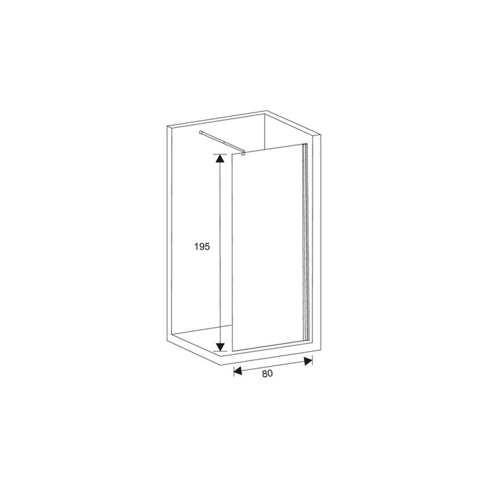 STATIONARY SCREEN 80X195 SYNCHRO SK-S-077