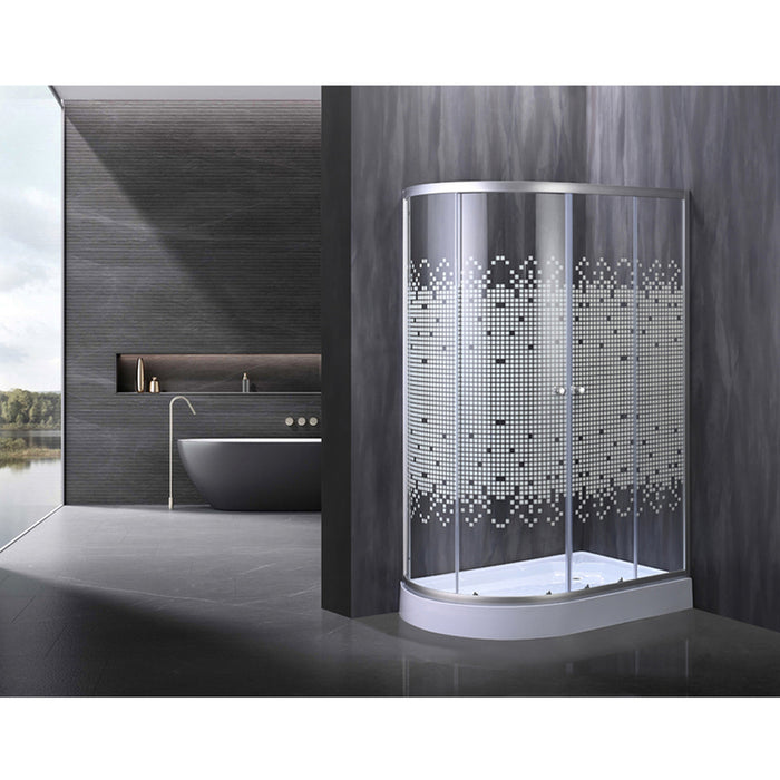 SHOWER CABIN 120X80 SYNCHRO 8051 R