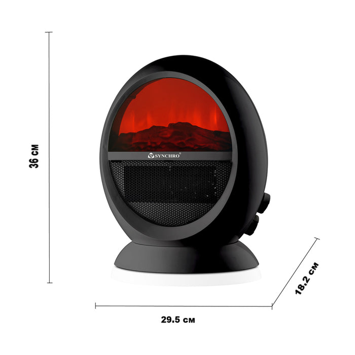 FAN STOVE 2000W WITH FLAME EFFECT SYNCHRO FH09YL