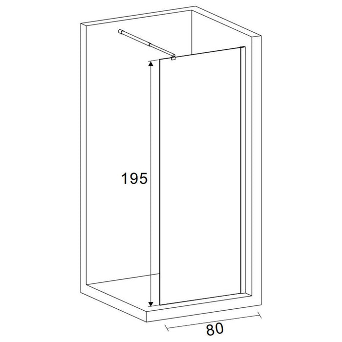 STATIONARY SCREEN 80X195 SYNCHRO SK-S-077