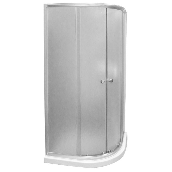 SHOWER CABIN 90X90CM GLASS. MATT