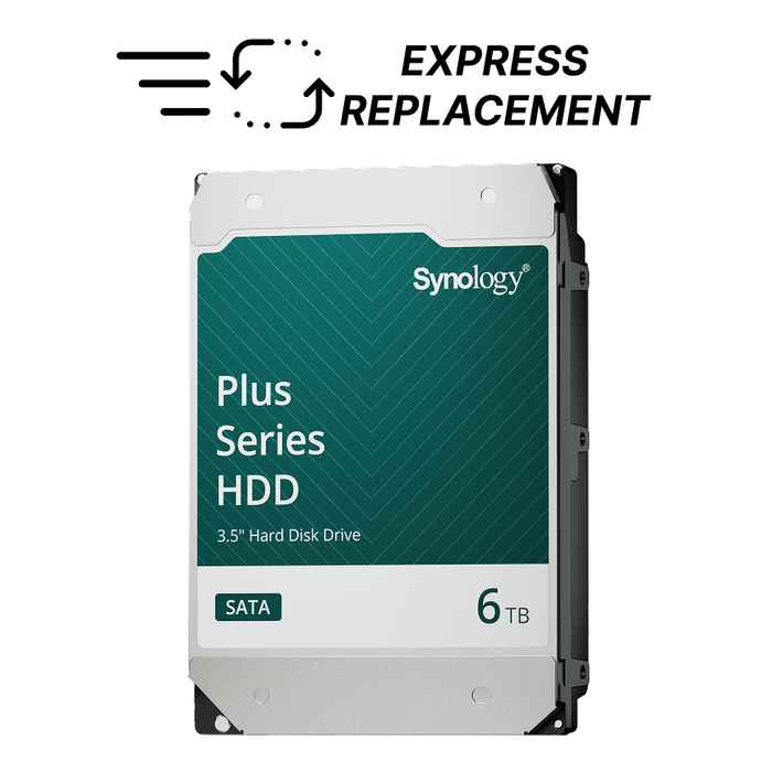Hard drive SYNOLOGY HAT3300 NAS 6TB Plus Series SATA 3.5"