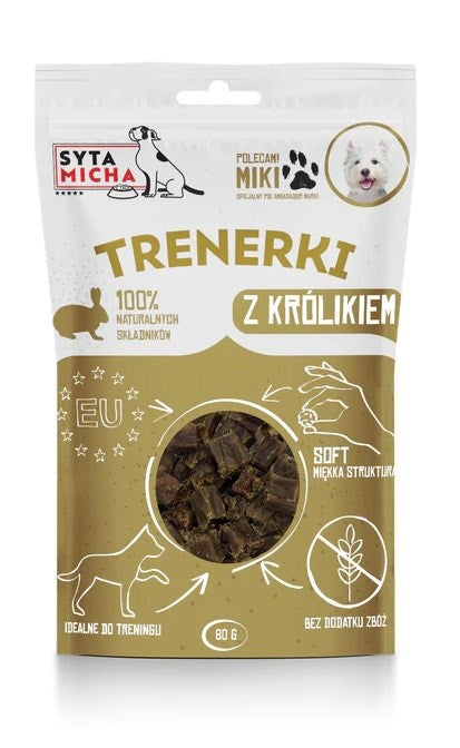 SYTA MICHA Treats with rabbit - dog treat - 80g