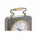 Table clock DKD Home Decor Black Golden Silver (2 Units) - Декорация и Осветление<<<Дом Градина<<<BigBuy&&&Стенни