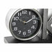 Table clock DKD Home Decor Black Silver (2 Units) - Декорация и Осветление<<<Дом Градина<<<BigBuy&&&Стенни часовници и