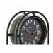 Table clock DKD Home Decor Crystal Black Iron (16.5 x 7 x 25 cm) - Декорация и Осветление<<<Дом