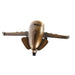 Table clock DKD Home Decor Golden Silver Aeroplane (2 Units) - Декорация и Осветление<<<Дом Градина<<<BigBuy&&&Стенни