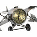 Table clock DKD Home Decor Golden Silver Spaceship Loft (2 Units) - Декорация и Осветление<<<Дом