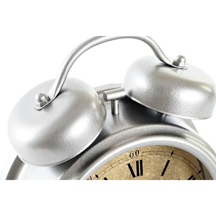 Table clock DKD Home Decor Silver - Декорация и Осветление<<<Дом Градина<<<BigBuy&&&Стенни часовници и