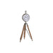 Table clock DKD Home Decor Silver Natural - Декорация и Осветление<<<Дом Градина<<<BigBuy&&&Стенни часовници и