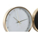 Table clock DKD Home Decor White Black Golden Lady (2 Units) - Декорация и Осветление<<<Дом Градина<<<BigBuy&&&Стенни